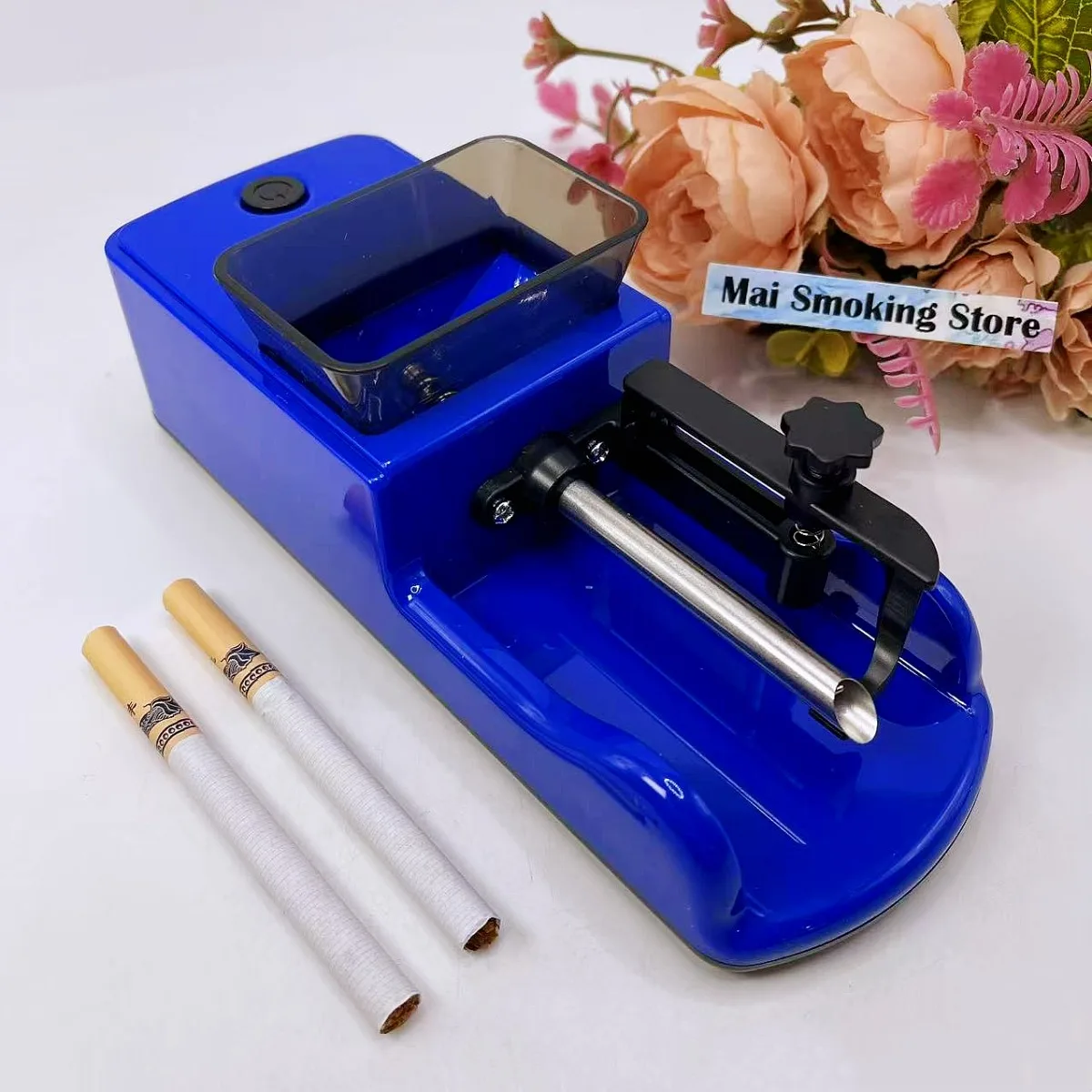 6.5/8mm Electric Cigarette Rolling Machine Type-C Grass Cigarette Device Automatic Tobacco Maker Injector Smoking Accessorie