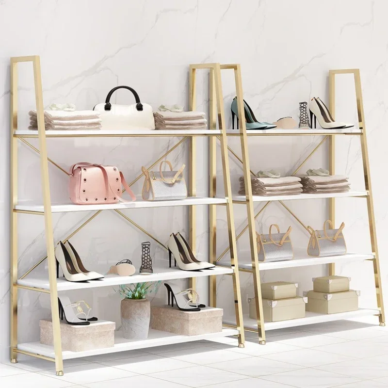 Factory New Clothing Store Shoe Rack Display Rack Multi-layer Shelf Display Rack Display Rack