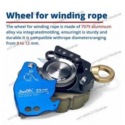 Z3 Aerial Work Rope Climbing Device, Drill Powered Ascender & Descender, Z3-PROF,Z3-FIRE,Z3-mini,High Load,Free Shipping