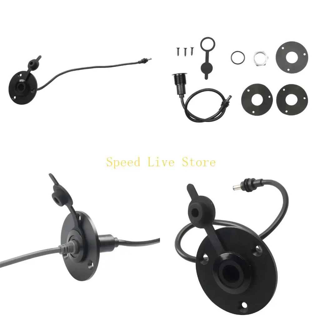 547C Waterproof Power Socket with Aluminum Body Heavy Duty for Outdoor Camping