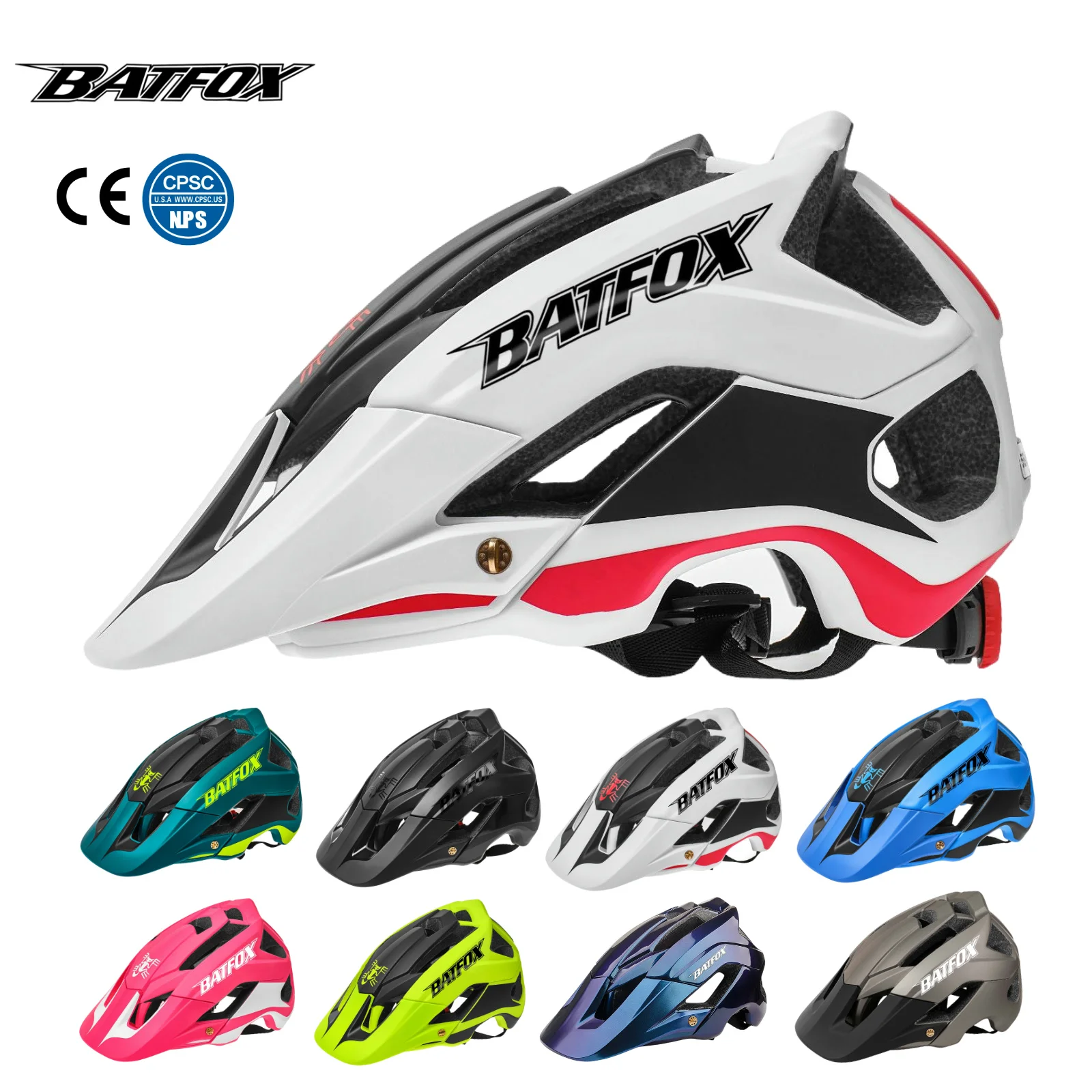 

BATFOX Bike helmet adult and kids skateboard scooter outdoor sports protection safety cap Ultralight cycling mtb bicycle helmets