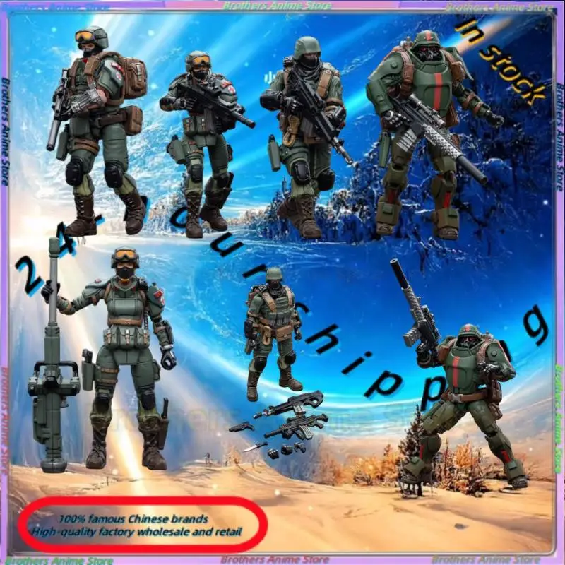 

In Stock JOYTOY Dark Source Infini Series Ariadna Heavy Armor Squad 1/18 Action Figure Model