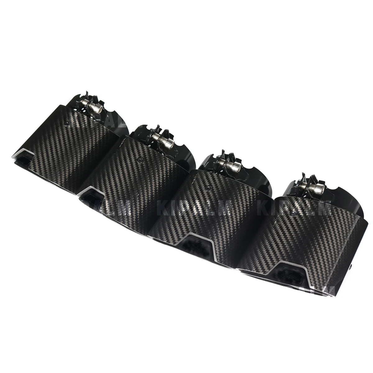 Car Tailpipe Carbon Fiber Exhaust tips for BMW M3  G80 M4 G82 G83 Exhaust System Mulffer Pipes