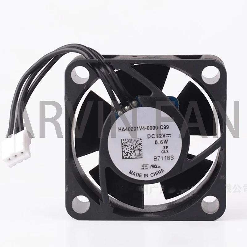 

HA40201V4-0000-C99 4cm 40mm Fan 40x40x20mm 4020 DC12V 0.6W Server Power Mute Magnetic Levitation Fan