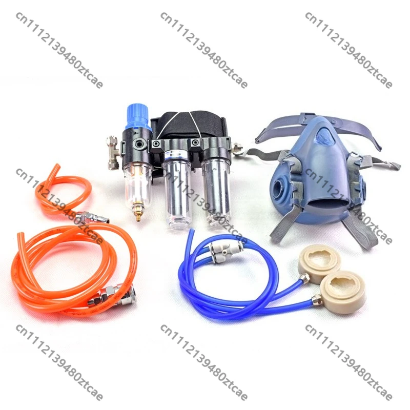 Air Supply Respirator Mask Dust Protection For Spray Painting And Decoration