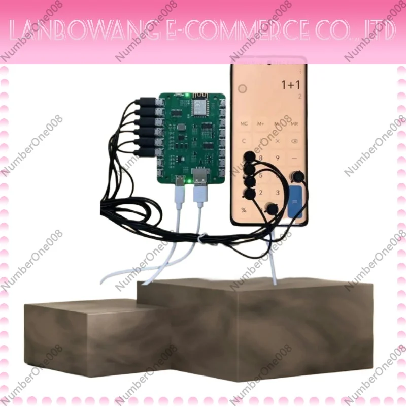 WiFi Version Remote Control Auto Clicker Physical Click Device Single Mainboard For Mobile Screen Clicking