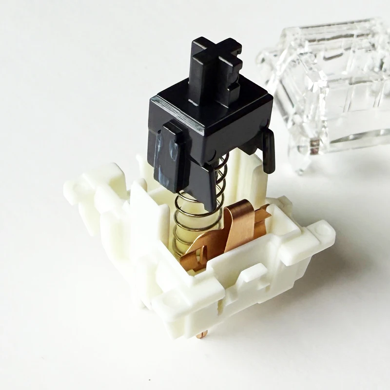 สวิตช์ JYBMAK Gateron Black Switch Pro แบบหล่อลื่นล่วงหน้า แรงกด 60gf แบบ Linear Touch สำหรับสำนักงานและเกม 5 พิน