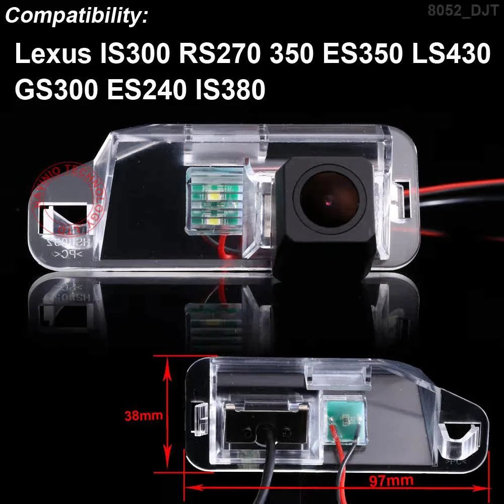 HD Car rear view camera For Lexus IS300 RS270 350 ES350 LS430 GS300 ES240 IS380 NTSC CVBS