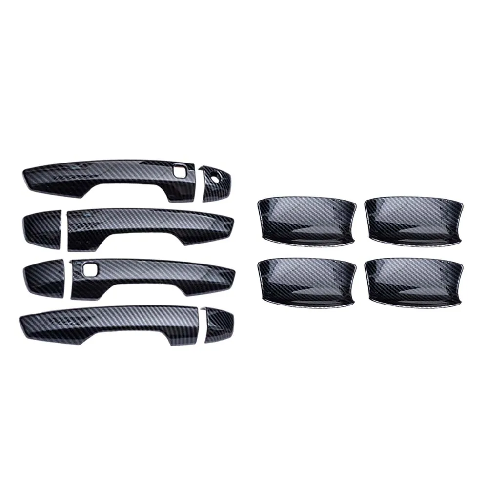 Car Decoration Door Bowl Handle Cover For Mitsubishi Outlander 2022-2026 Car Exterior Styling Upgrade Modify A Car