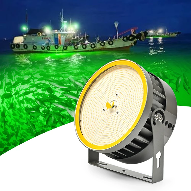 1300w AC100-300V LED Fishing Light on Water Fishing Finder Lights Ship Lamp Squid Attracts Lights