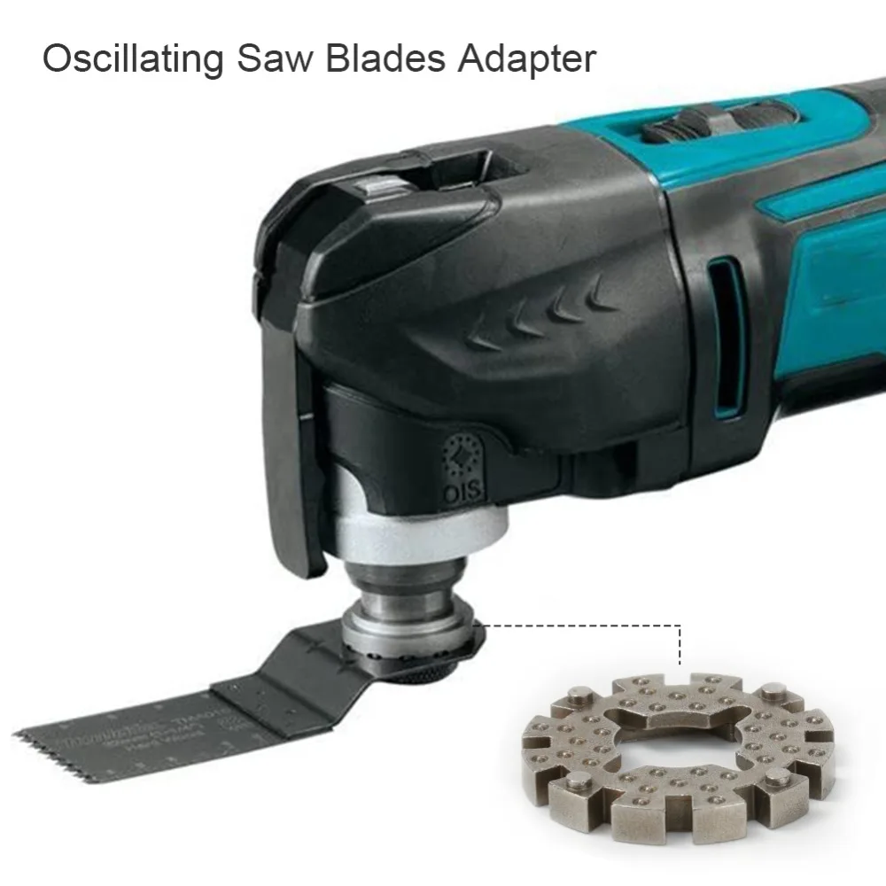5pcs 1 Inch Diameter Universal Shank Converter Wood Plastic Composite Compatible Oscillating Tool Blades