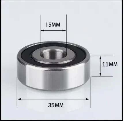 200PCS 14x40x12‑2RS & 200PCS 14x42x12‑2RS Deep Groove Ball Bearing 2RS Double Rubber Sealed Bearings