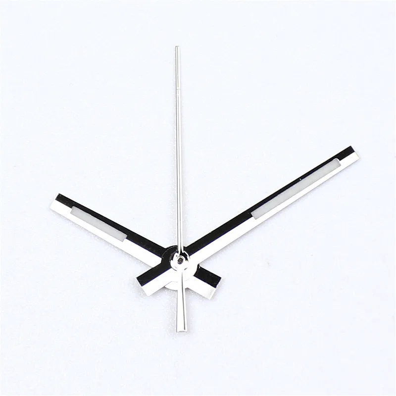 أيدي ساعة عالية الجودة لحركات NH34 NH35 وNH36 تتميز بأيدي مضيئة باللون الأخضر والأزرق الجليدي والفضي وإكسسوارات ساعات ذاتية الصنع