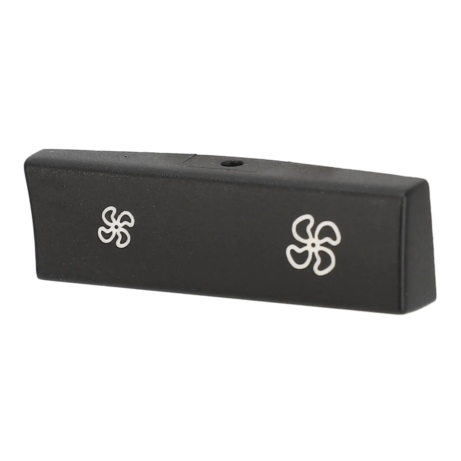 Botón de volumen de aire delantero izquierdo del coche, botón de velocidad del ventilador de aire acondicionado, toque de montaje para vehículo