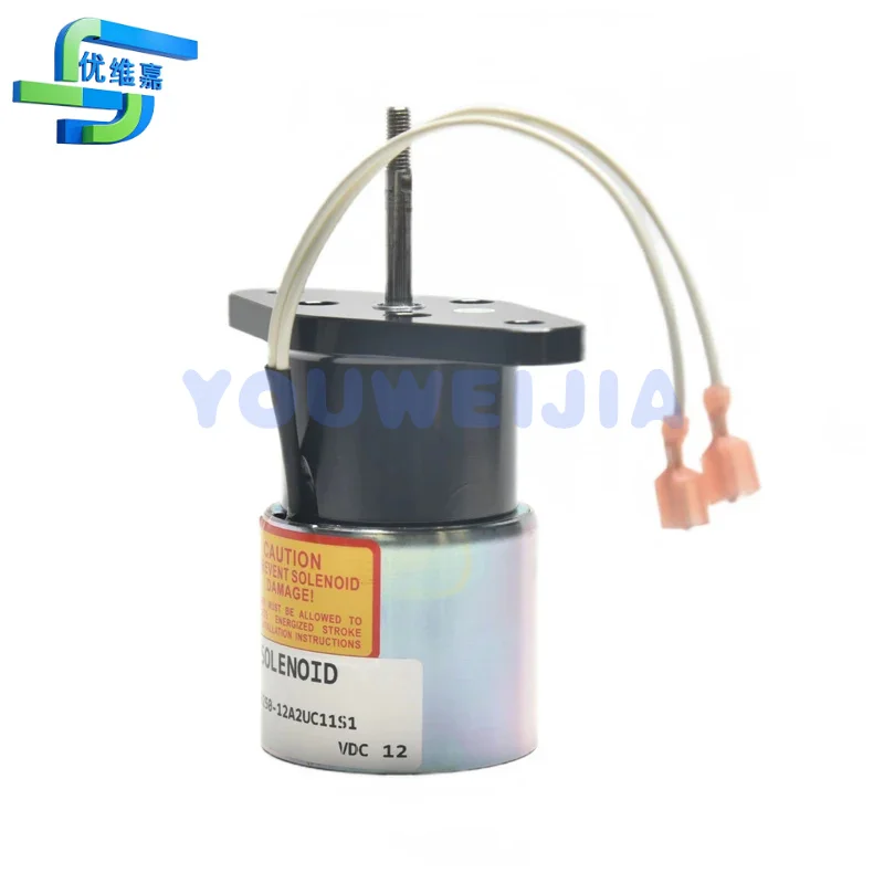 12V 24V 0250-12A2UC11S3 Stop Solenoid For Diesel Engine Actuator Fuel Pump 0250 12A2UC11S3