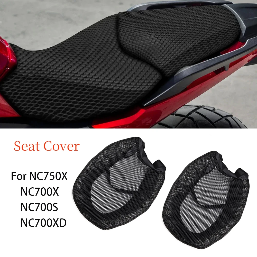 For Honda NC750X NC700X NC700S NC700XD Motorcycle Accessories Protecting Cushion Seat Cover Nylon Fabric Saddle Seat Cover