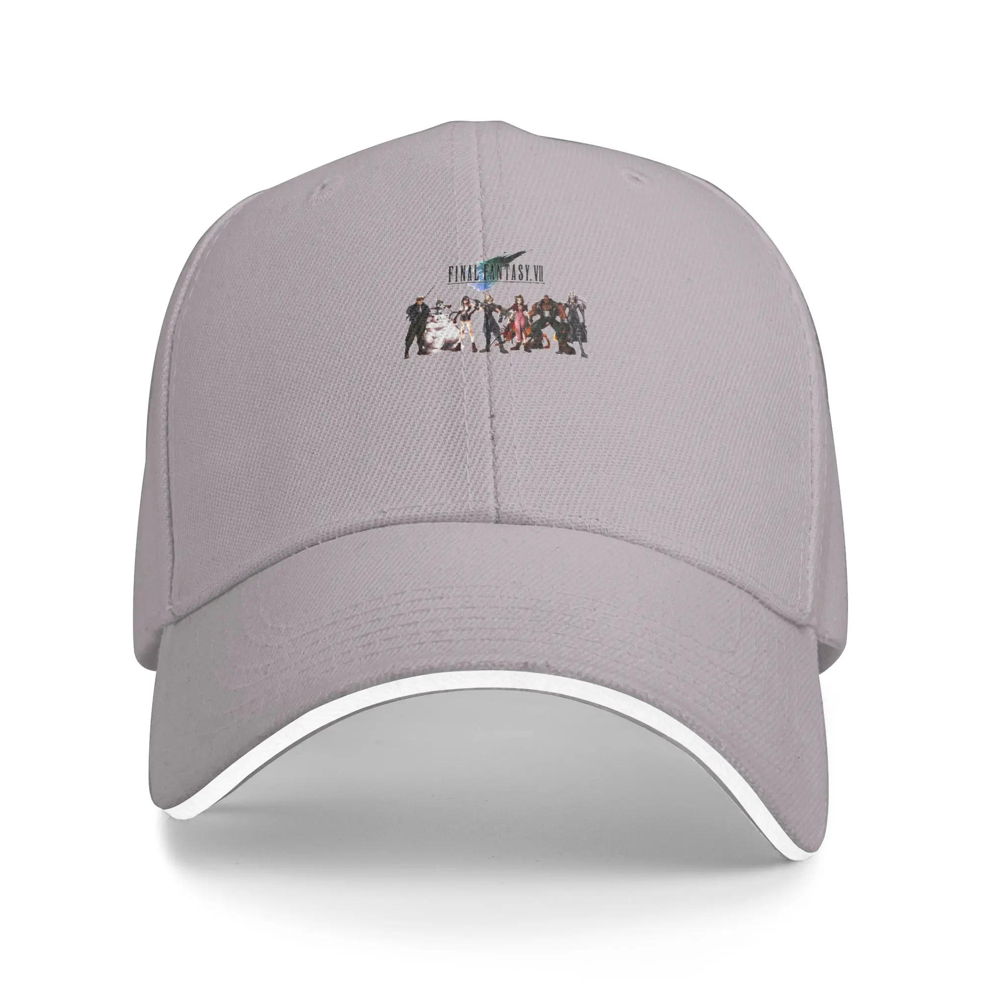 Hot Sale Final Fantasy VII characters Baseball Cap  Fashion Hats For Men  Parent-Child Outing Hats For Men