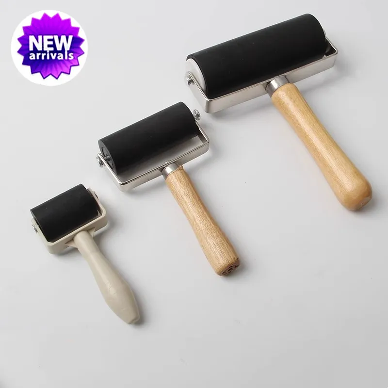 Professional Rubber Roller Ink Painting Printmaking Roller Art Stamping Tool Diamond Painting Tape Rolling Tools
