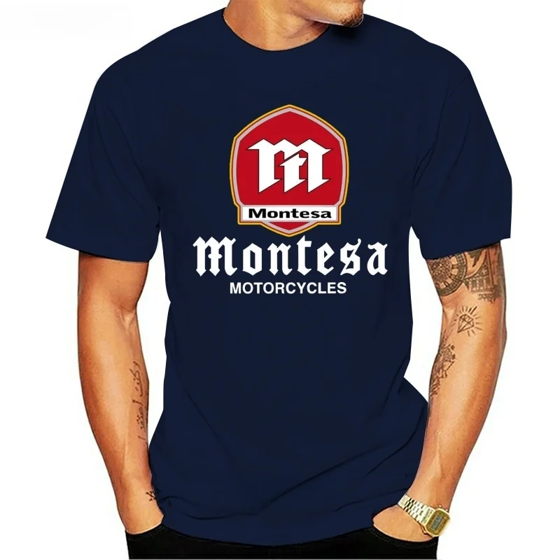 Montesa T SHIRT Montesa Motorcycle T-SHIRT Male Brand Teeshirt Men Summer Cotton T Shirts Casual High Quelity O-neck Tees