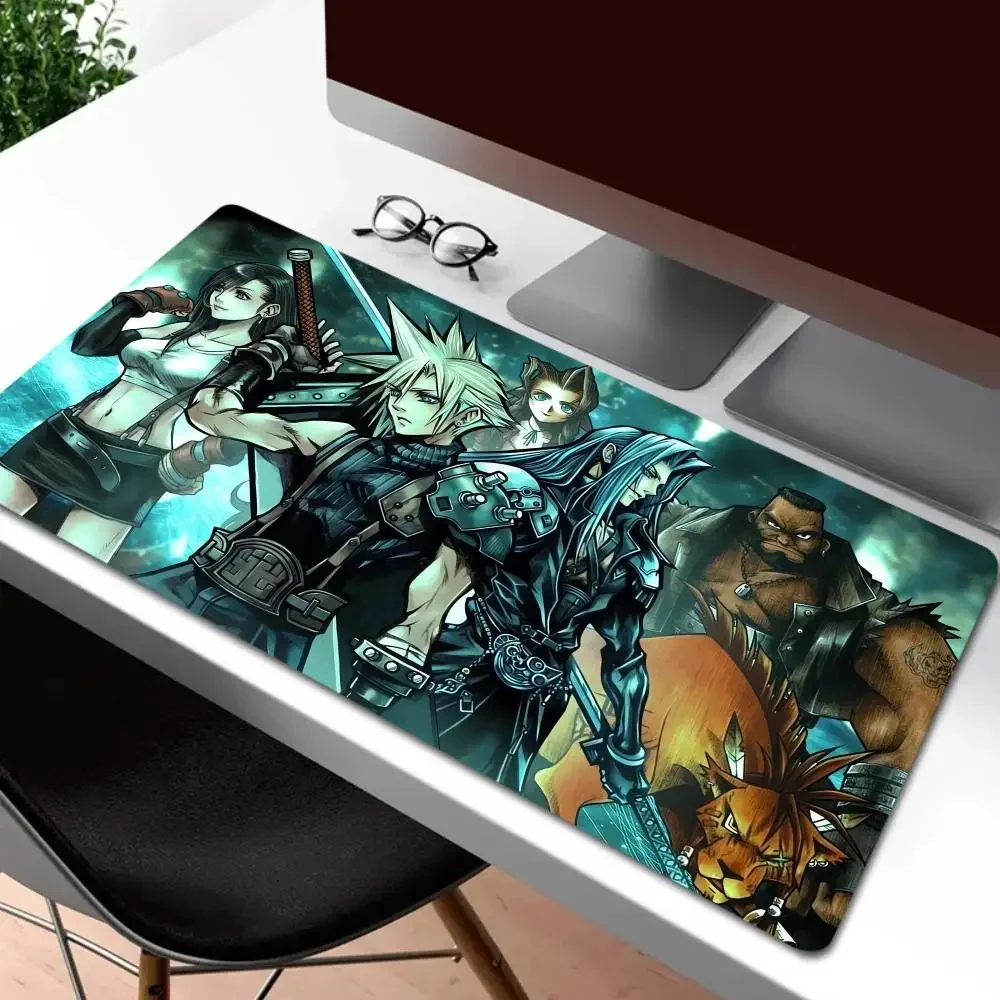 Multi Size Game Desk Accessories Mousepad F-Final Fantasys Game Rug HD Print Deskmat Computer Mat Rubber Mouse Mat Mausepad Desk