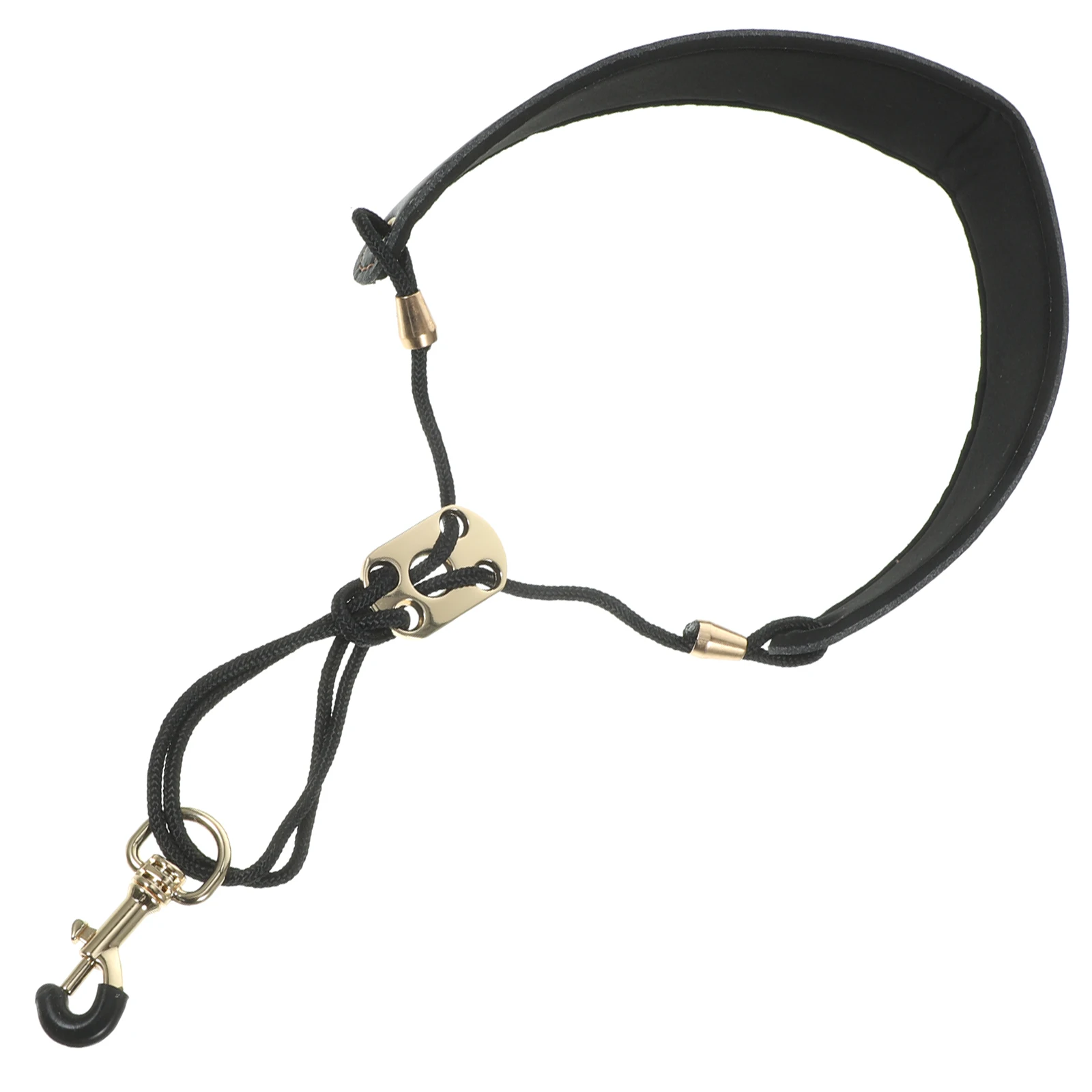 

Saxophone Strap Neck Hanging Special Body Lanyard Accessory Black Shoulder Fixing