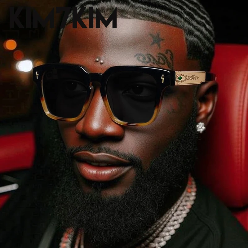 Polarized Steampunk Square Sunglasses Men 2025 Luxury Brand Fashion UV400 Driving Sun Glasses For Male Outdoor Eyewear Shades - Image 6