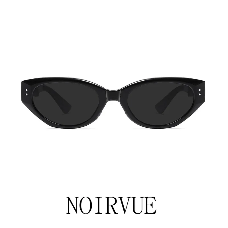 

NOIRUVE Foldable Cat-Eye Polarized Sunglasses for Women,TAC Lens TR-90,UV400,with Round Storage Case