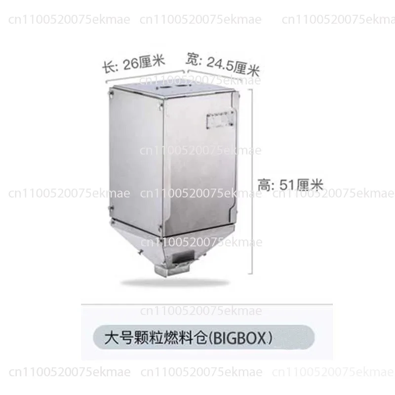 Camping Firewood Stove Pellet Folding Stove Pellet Bin Accessories With Burner 304 Stainless Steel
