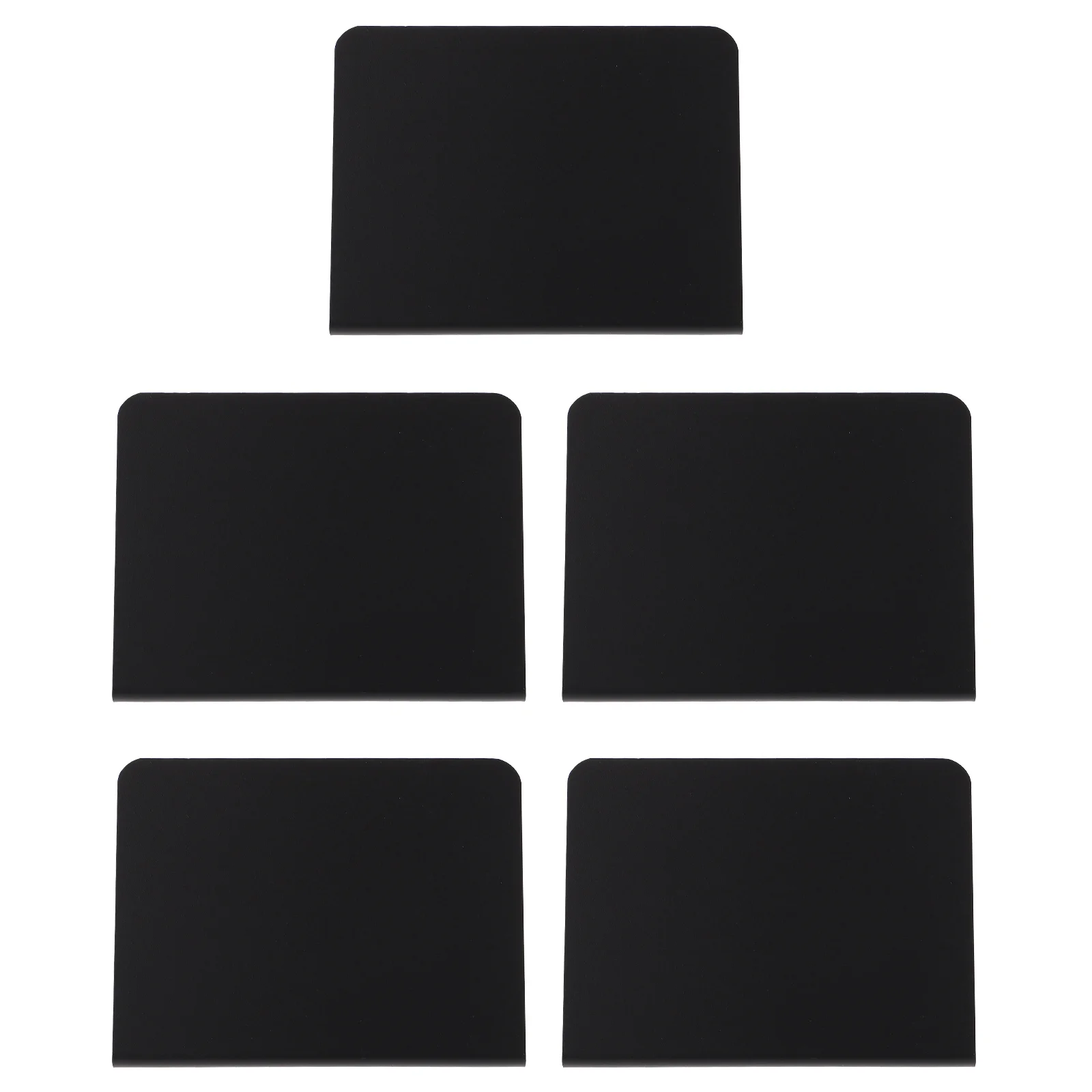 Pizarra de 5 uds., tableros de exhibición de precios regrabables para supermercados, tiendas, exposición, etiqueta de precio de PVC multifunción, mensaje