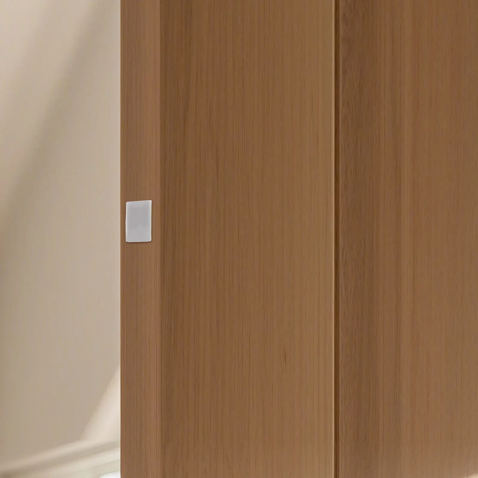 

100 шт. самоклеящихся противоударных ограничителей для раздвижных дверей шкафов, с функцией плавного закрывания, для верхней направляющей