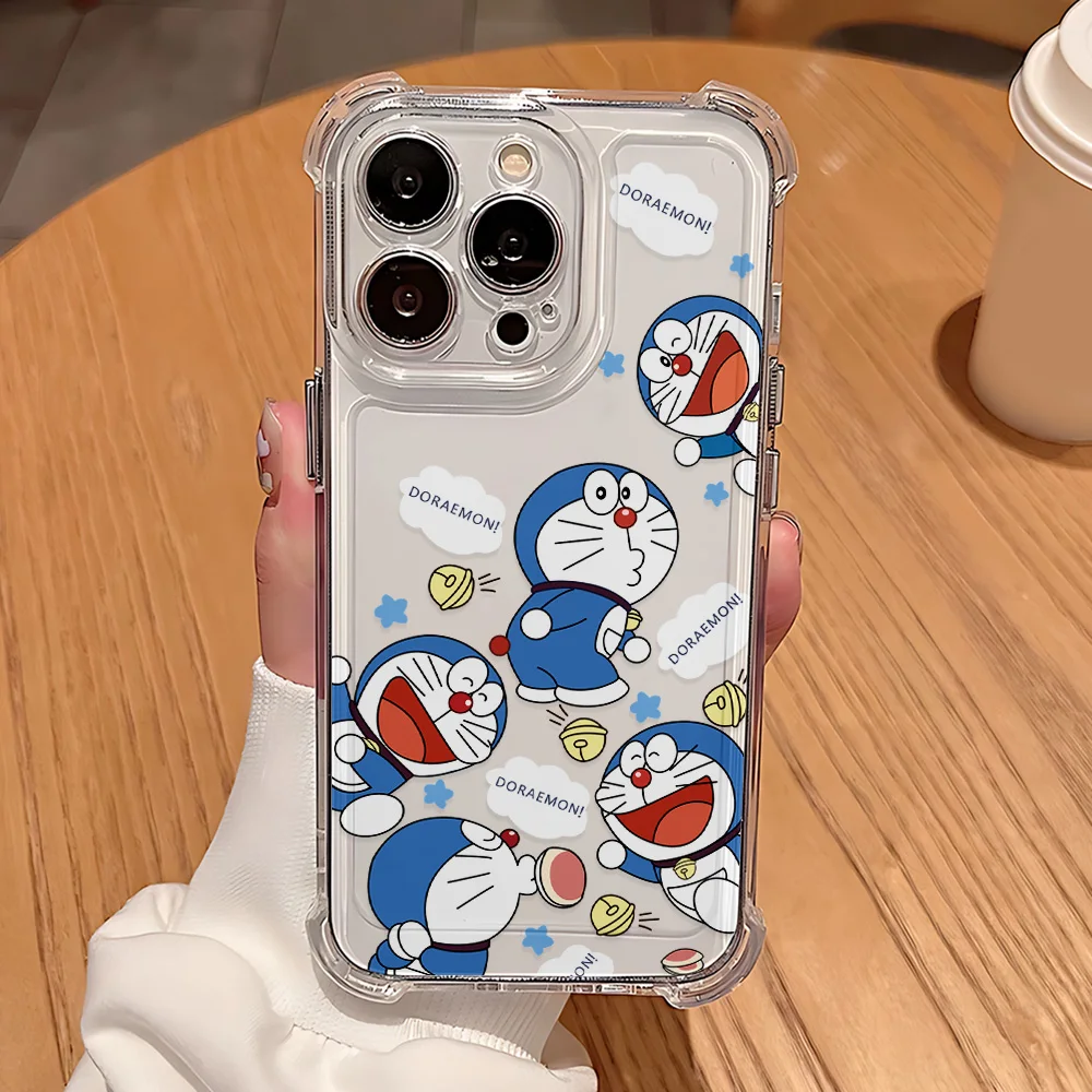 حافظة لهاتف آيفون 17 16 15 14 13 12 11 PRO MAX 7 8 PLUS Air XR X XS MAX غطاء كرتوني مضاد للشفاء