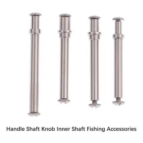 1pc 로커 샤프트 핀 핸들 샤프트 스테인레스 스틸 손잡이 내부 샤프트 낚시 액세서리