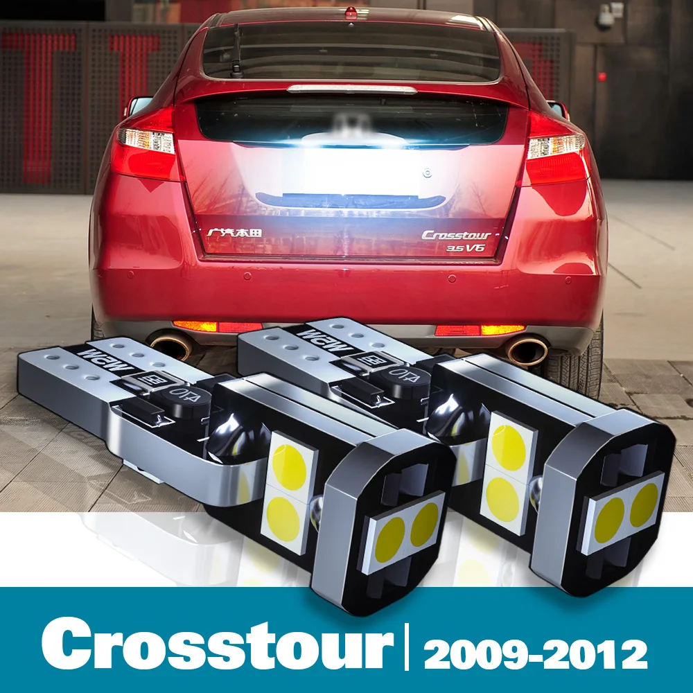 

2pcs LED License Plate Light For Honda Crosstour Accessories 2009-2012 2010 2011