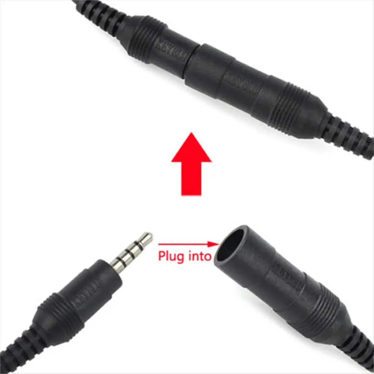 SWXF Helmet Headset 2 Pin PTT Motorcycle Headphone for for UV-200 UV-5R UV-B5 -888S Two Way Radio