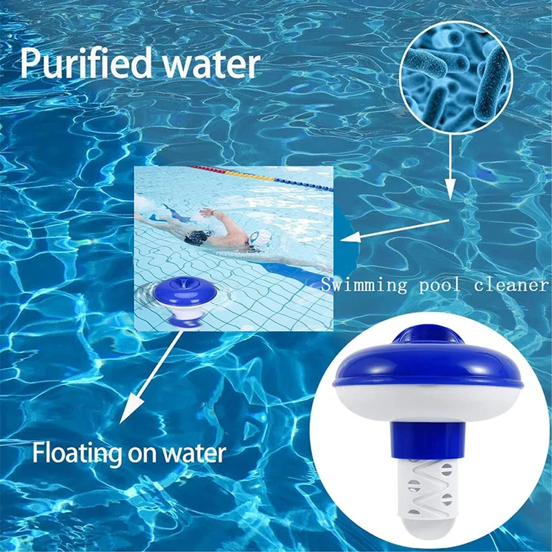 Stretchable Chlorine Dispenser, Floating Chlorine Dispenser For Hot Tub Pool Spa Water Parks,For Pool Dosing Device