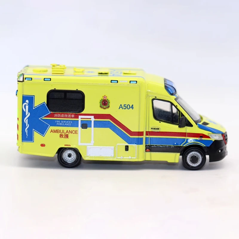 ERA Sprinter ohne Kunststoffdichtung im Maßstab 1:64, Legierungssimulationsautomodell, statische Sammlung, dekoriertes Urlaubsspielzeug, Souvenirgeschenk