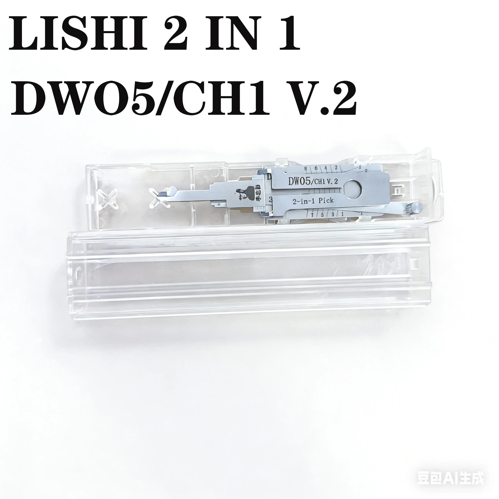 LISHI Auto. Pick FOR HOLDEN/DAEWOO Suits Keyways DAE4 (DWO4 &DWO5) 8 Cuts DR/BT