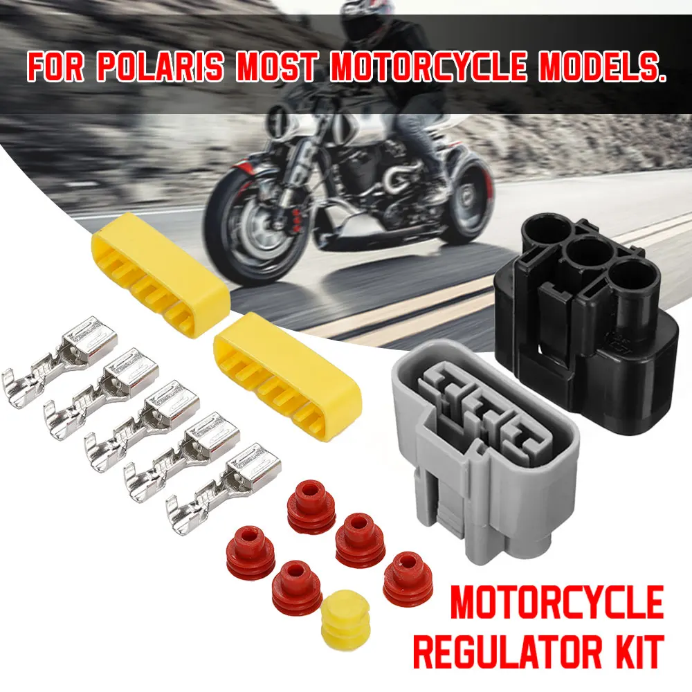 

1Set Motorbike Rectifier Electrical Connector Kit Voltage Regulator 710000261 For Honda For BMW For Kawasaki For Yamaha