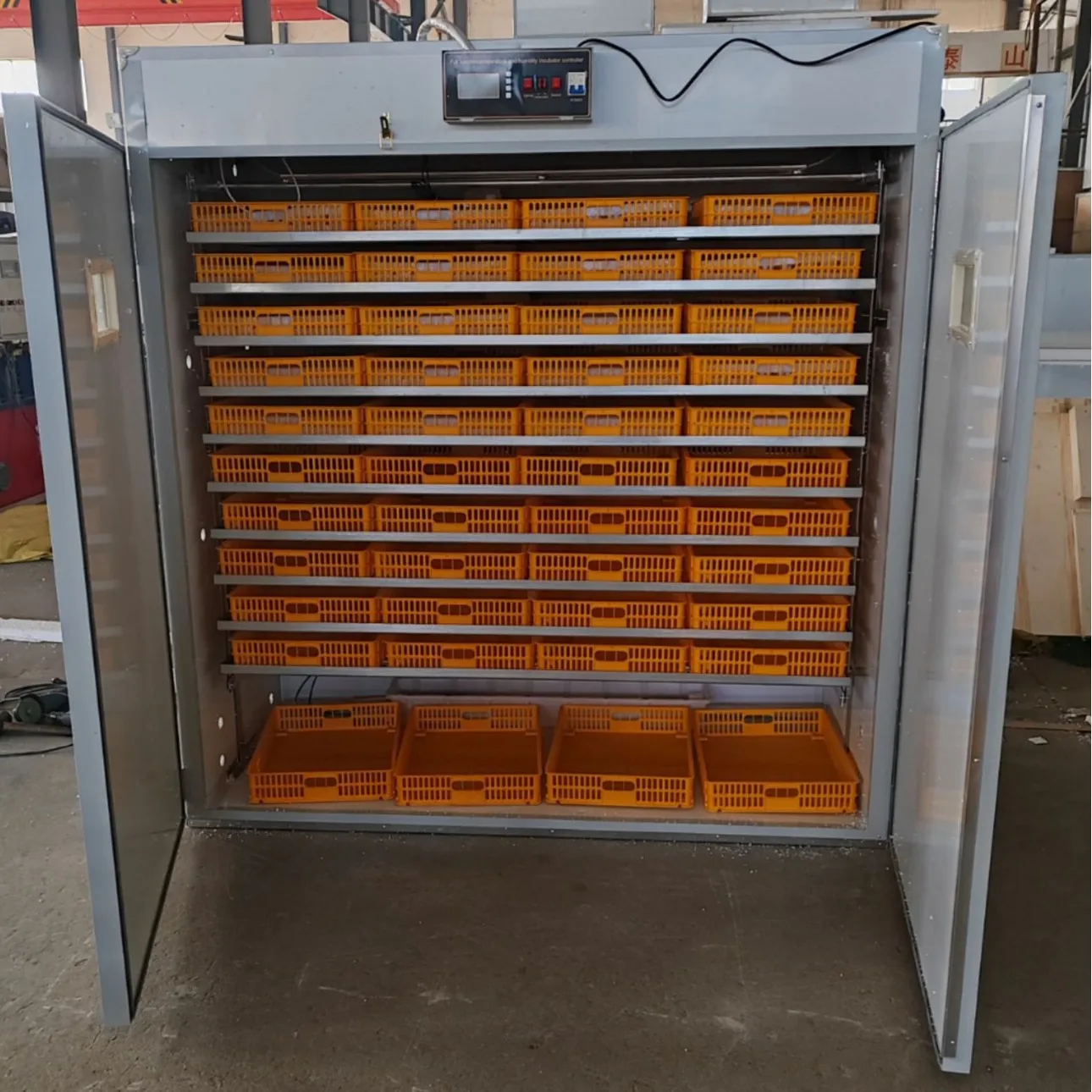 Automatic Digital Egg Incubator with Temperature Control and Humidity Display