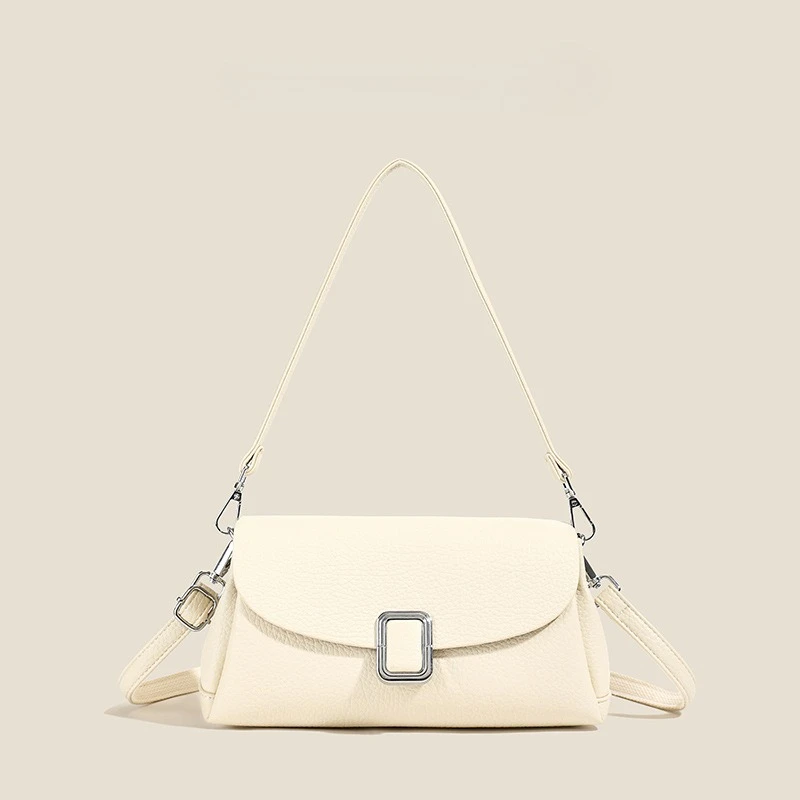 2025 Nuova borsa sotto le ascelle da donna, borsa a tracolla elegante e minimalista, tracolla in morbida ecopelle per uso quotidiano e appuntamenti