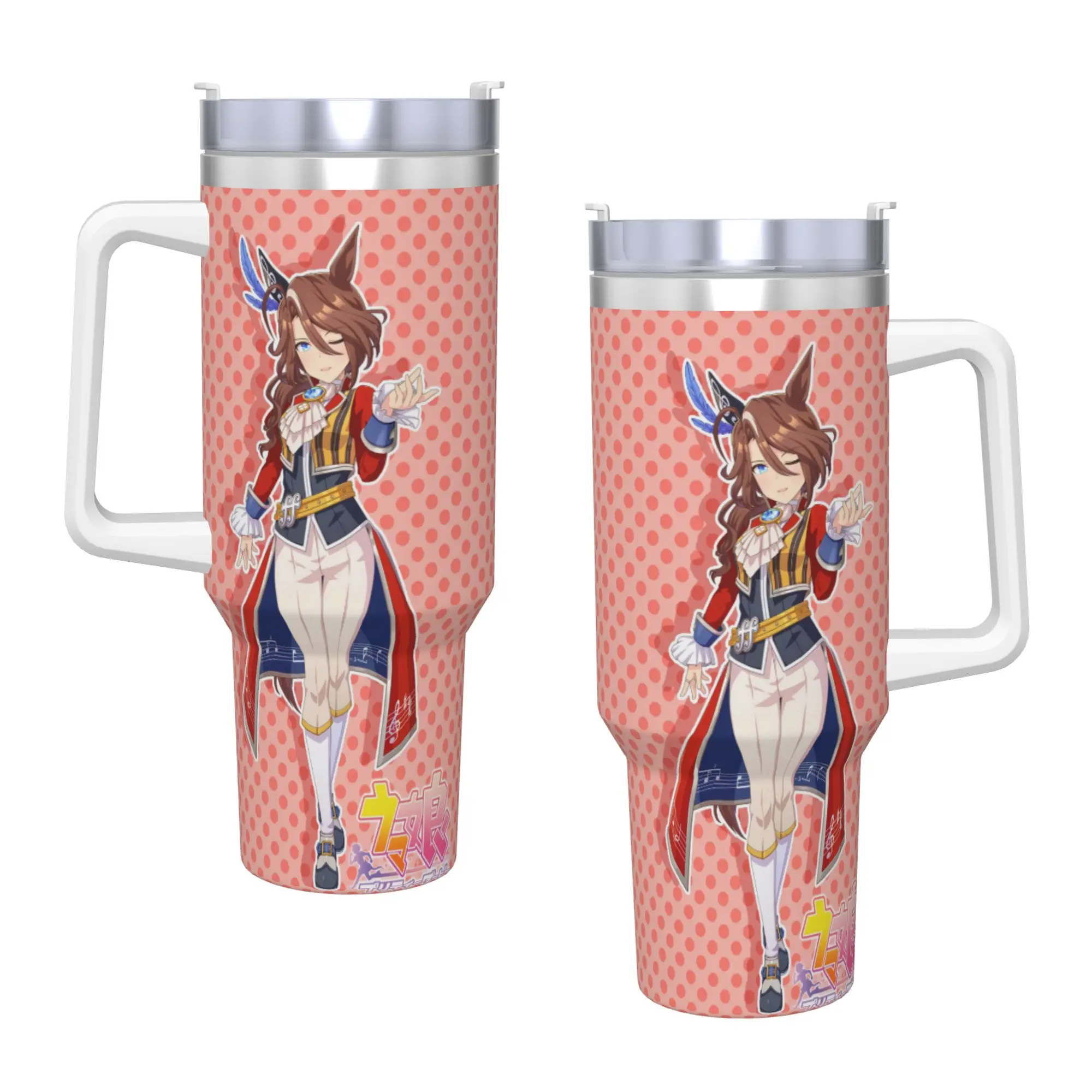 Sounds Of Earth UmaMusume Pretty Derby Tumbler  Cold and Hot Water Bottle Insulated Stainless Steel Thermal Cups Travel Car Mugs