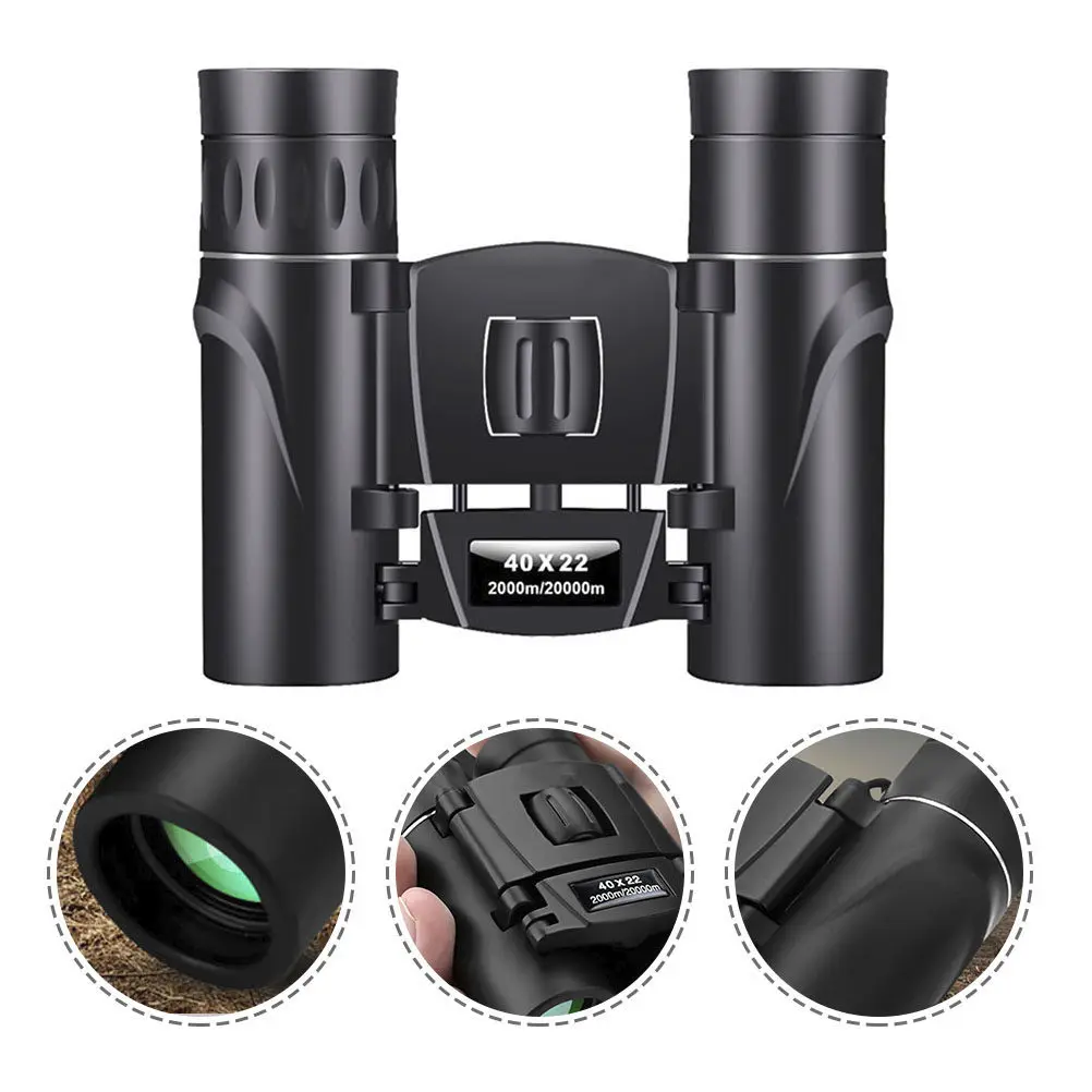 

Compact 40x22 Lightweight Foldable Portable Outdoor Camping Hiking Bird Watching Travel Sightseeing Telescope