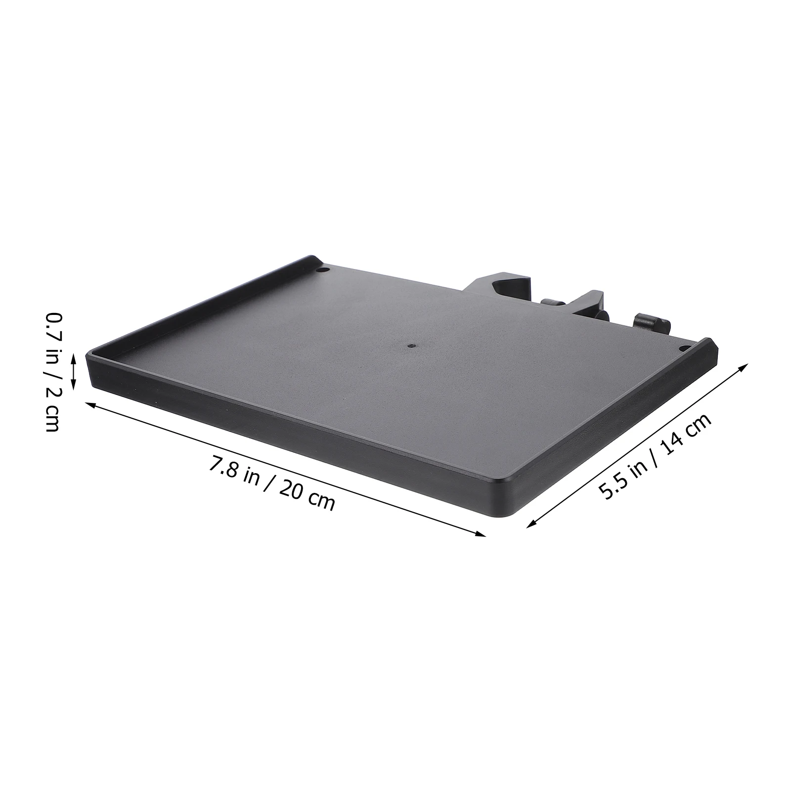 

2pcs Sound Card Tray Black Microphone Stand Broadcast Bracket Durable ABS Holder for Phone Camera Singing Recording