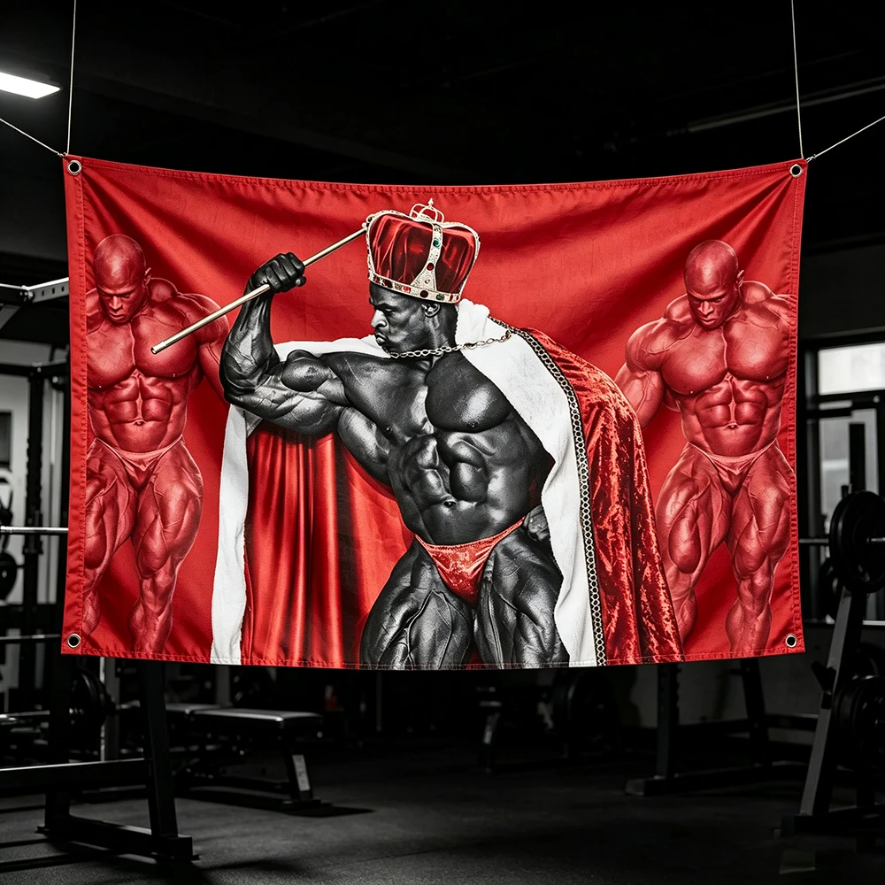 3x5 Ft Bodybuilding Gym Flag Polyester Printing Tapestry Banner For Garage Wall Out Door Decoration With Grommets