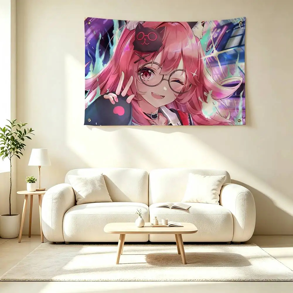 R-RPG Neverness to Everness Anime  Flag Suitable For Party Club Outdoor Interior Wall Decoration Banner Fans Gift