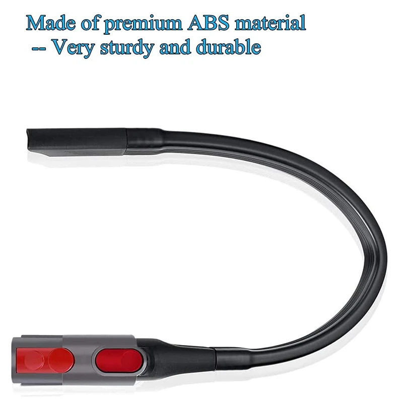 A01V-Flexible Crevice Tool Extension Attachment For Dyson V6, Compatible With Dyson V11 V10 V8 V7 Vacuum Cleaner