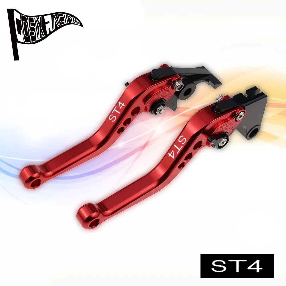 

Fit For ST4S ST4 S 2003 Motorcycle CNC Accessories Short Brake Clutch Levers Adjustable Handle Set