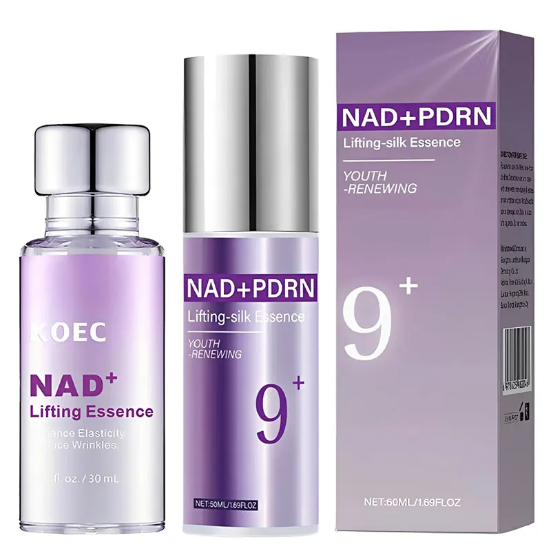 NAD+ & PDRN Essence Glow Boosting Toner Hydrating Facial Serum Reduce Fine Lines Reveal Radiant Glow Face Skin care Lightweight