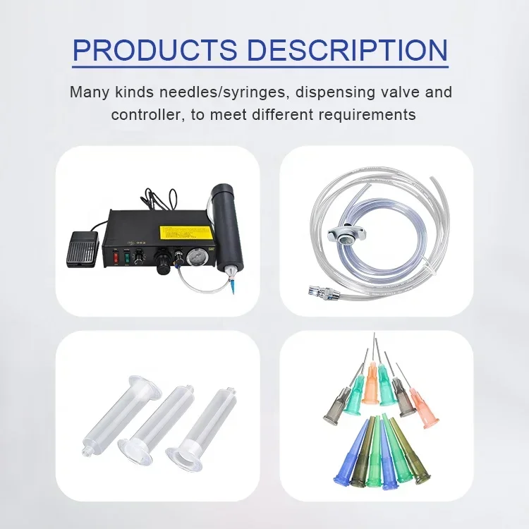 2025 New EIM-200 Fiber Optic Epoxy Glue Dispenser Injecting Machine For Patch Cord Production Line