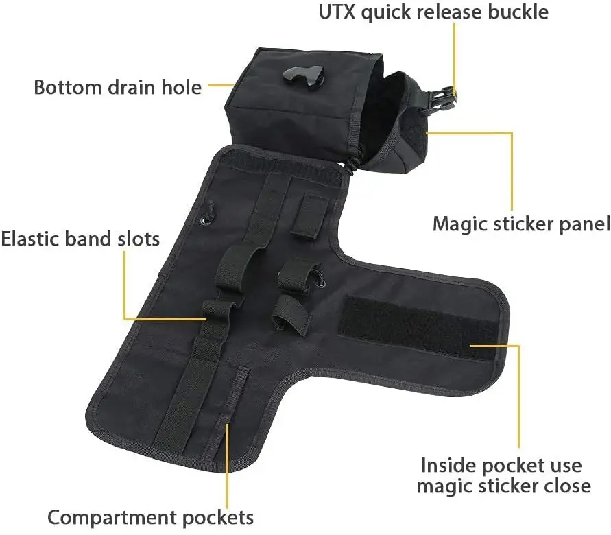 Kit di pronto soccorso medico tattico Molle Borsa IFAK Custodia di sopravvivenza di emergenza esterna Borsa da campeggio per attrezzi EMT